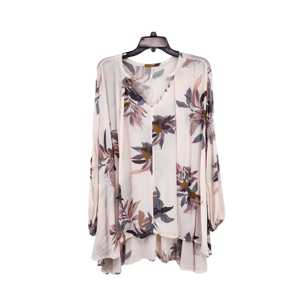Free People Women's Tree Print Flowy Swing Dress - XS - Picture 2 of 9